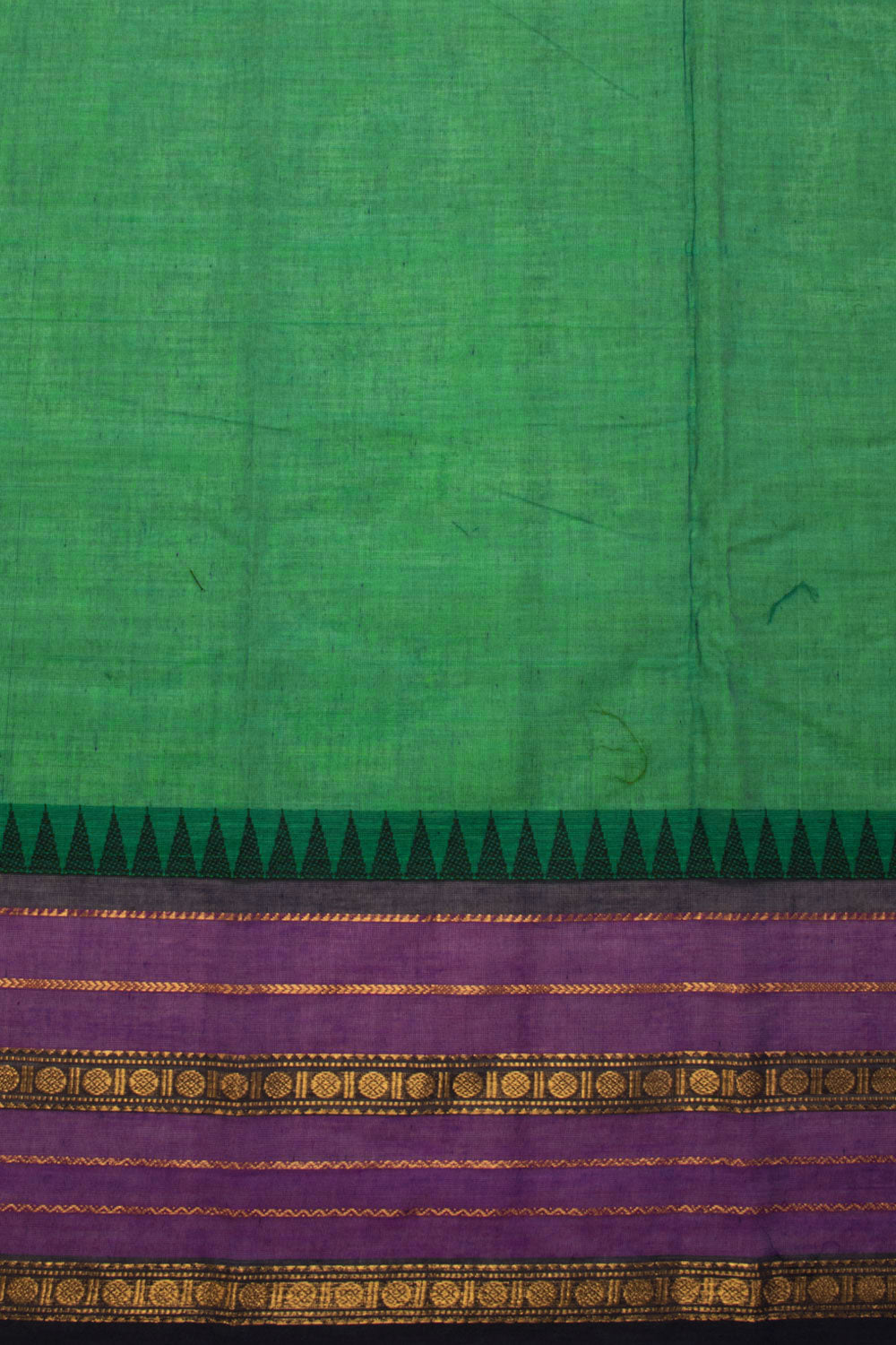 Green Handloom Chettinad Cotton Saree 10070024 - Avishya