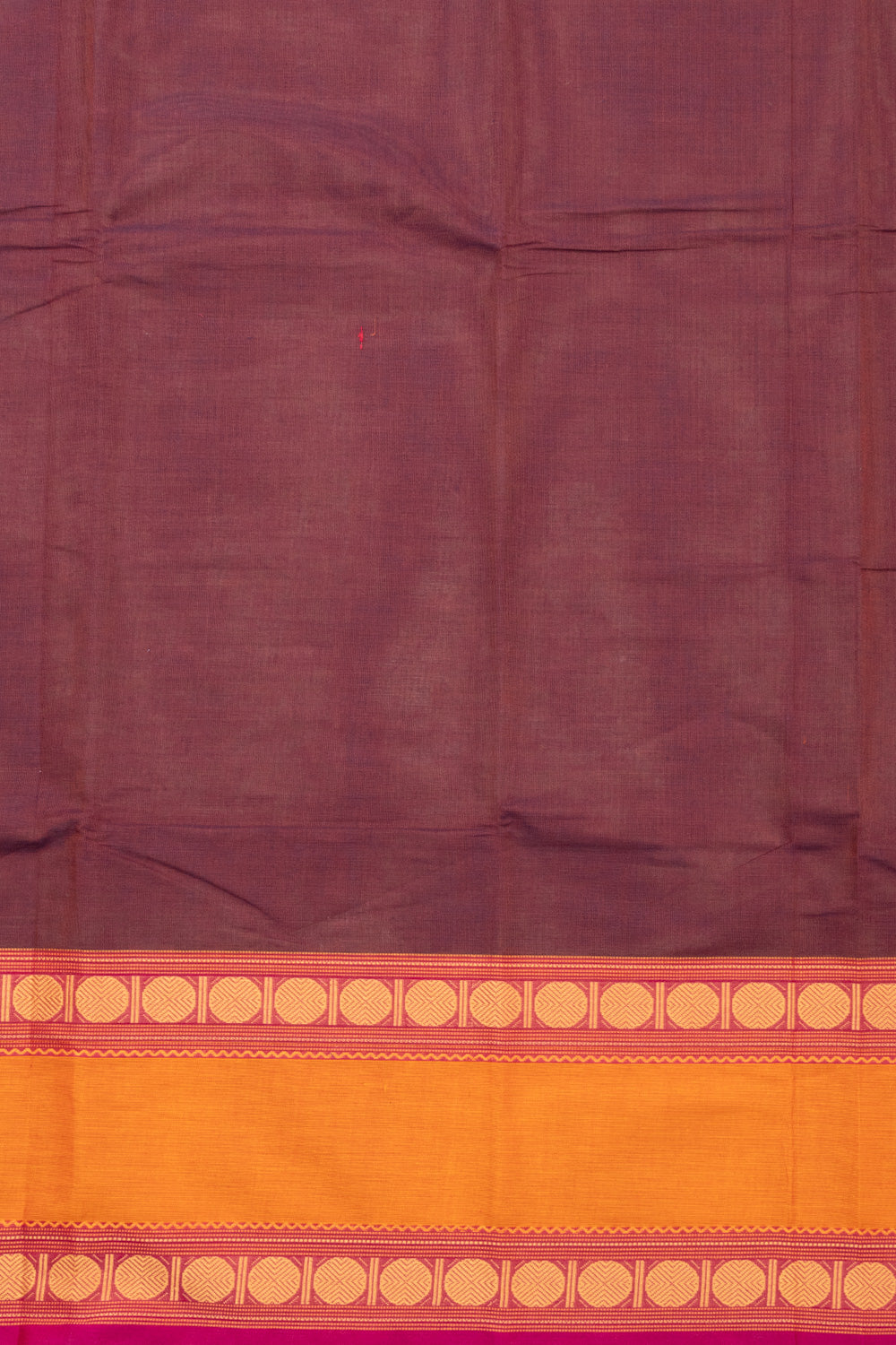 Purple Handloom Chettinad Cotton Saree 10072703