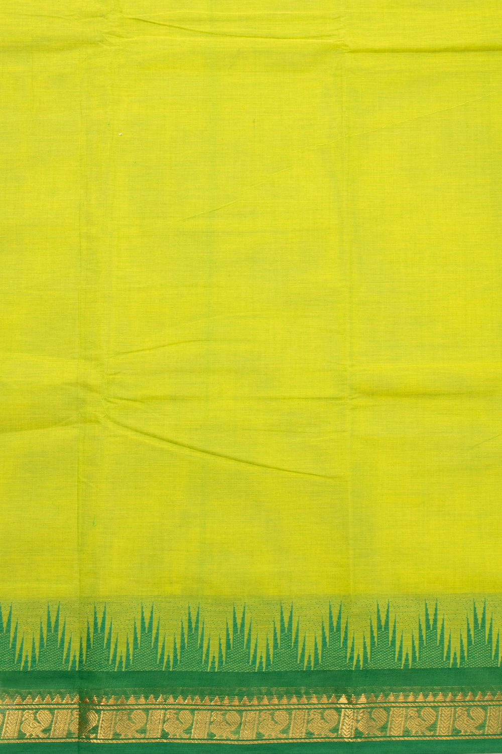 Green Handloom Chettinad Cotton Saree 10072710