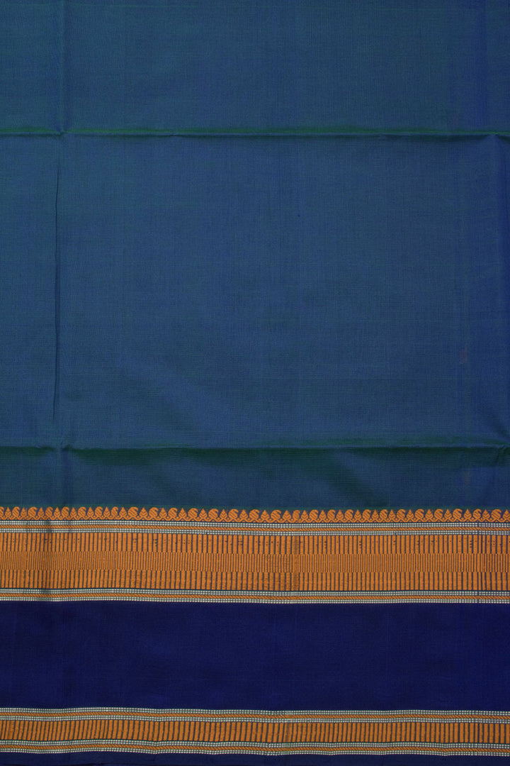 Green Handloom Kanchi Silk Cotton Saree 10073550