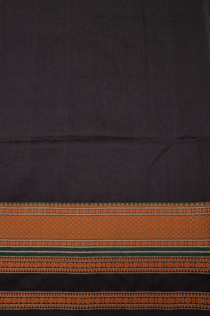 Peach Handloom Kanchi Silk Cotton Saree 10073554