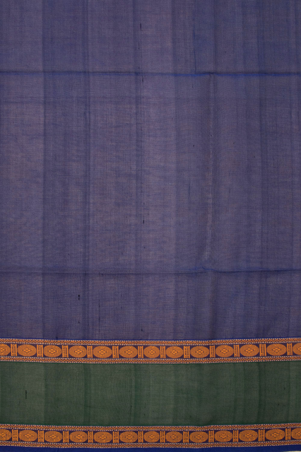 Blue Handloom Kanchi Silk Cotton Saree 10073563