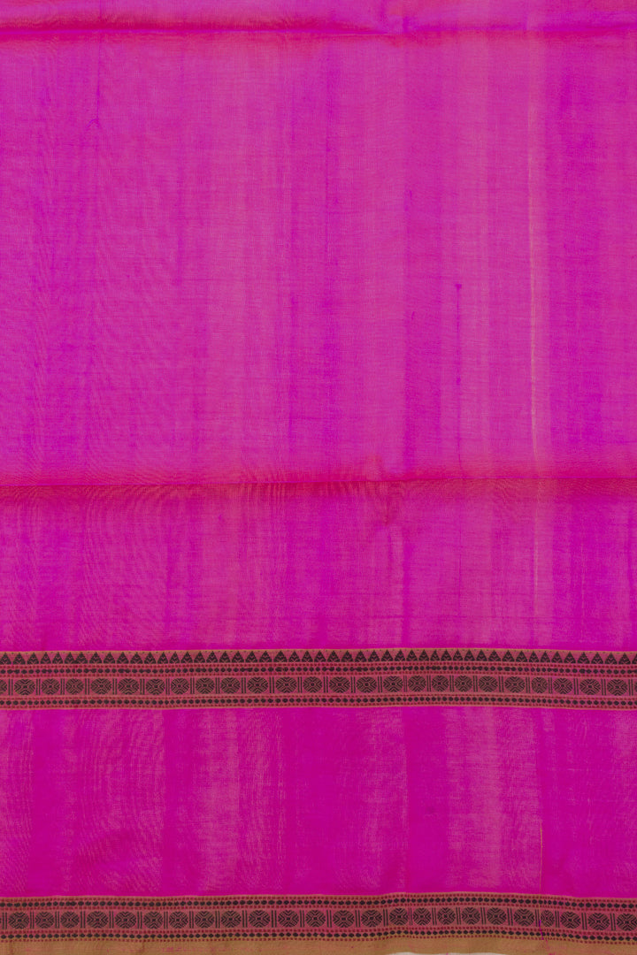 Magenta Handloom Kanchi Silk Cotton Saree 10073571