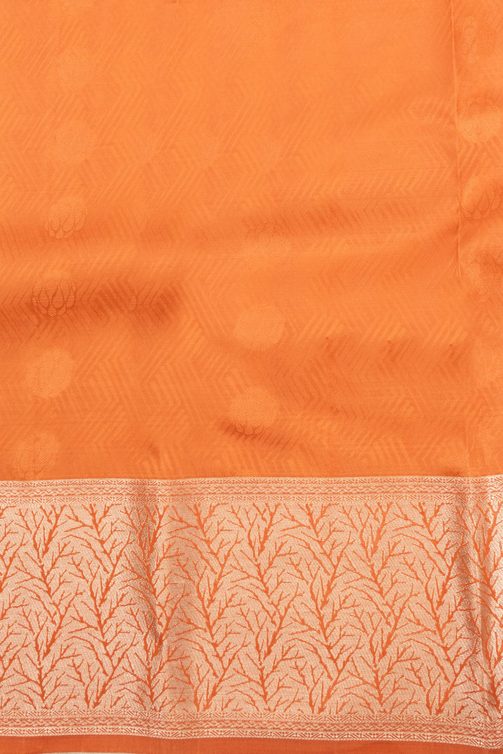 Violet Kanjivaram Blended Silk Saree