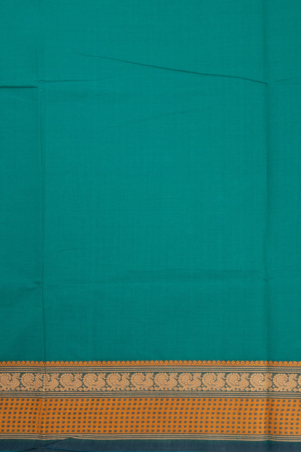 Blue Handloom Kanchi Cotton Saree