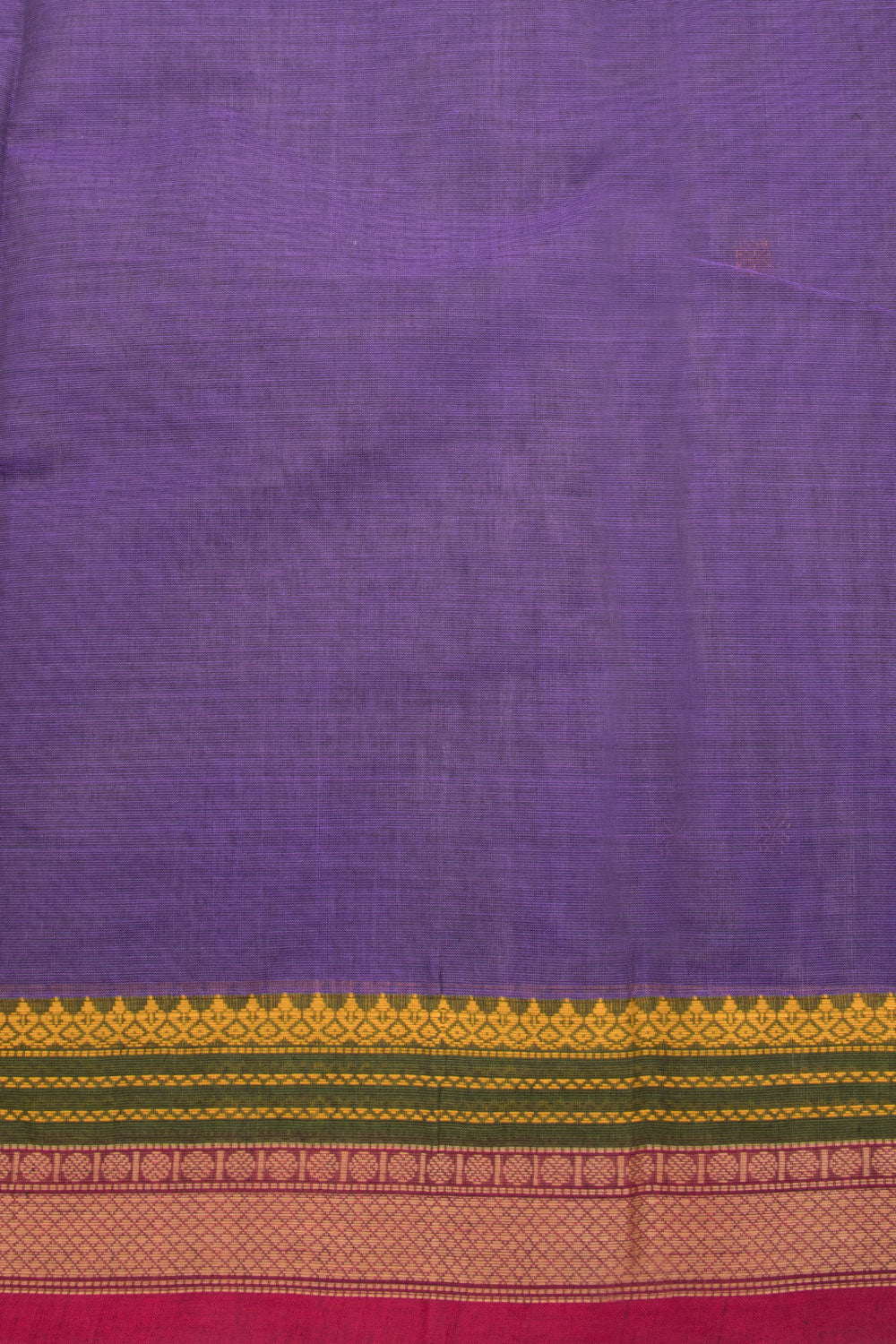 Violet Handloom Kanchi Cotton Saree