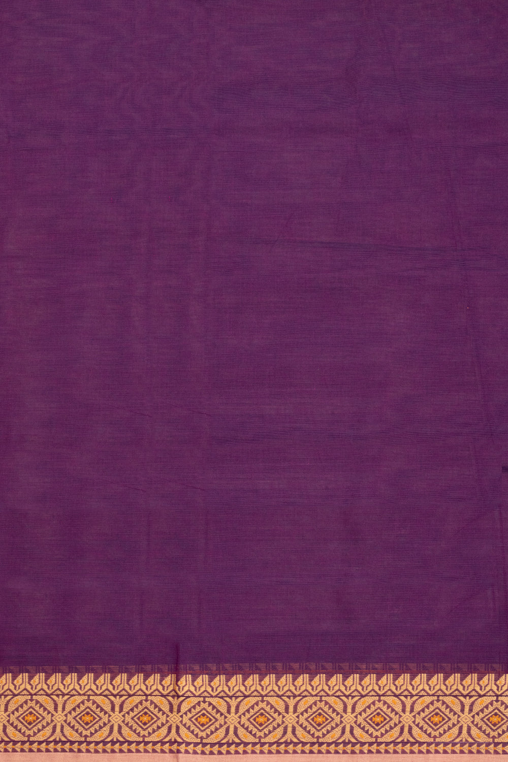 Violet Handloom Kanchi Cotton Saree