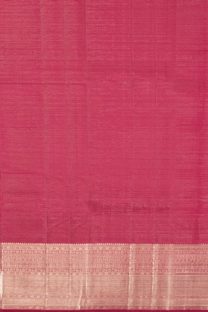 Maroon Vaira Oosi Bridal Kanjivaram Silk Saree