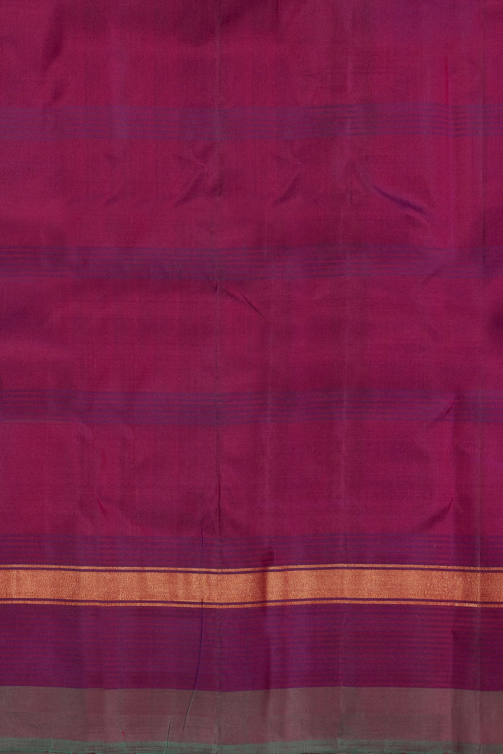 Red Handloom Pure Silk Kanjivaram Saree 10071961