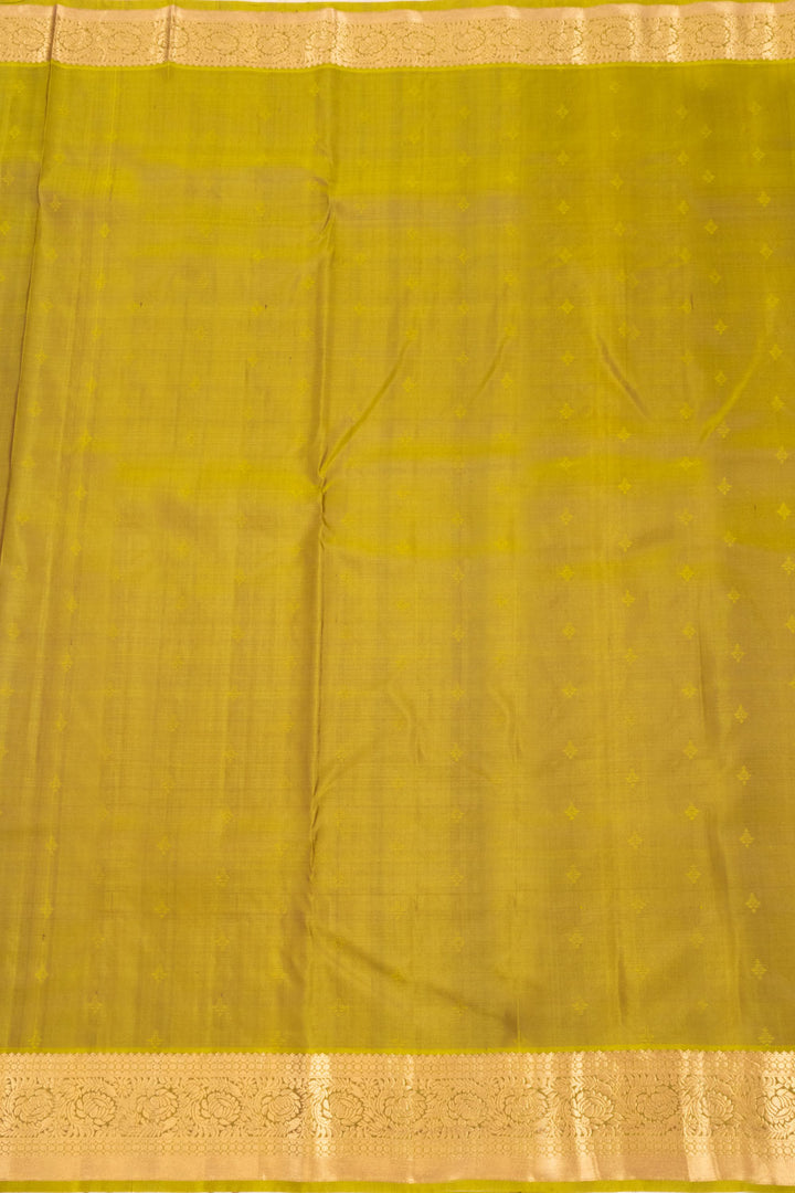 Mauve Burgundy Pure Silk Kanjivaram Saree