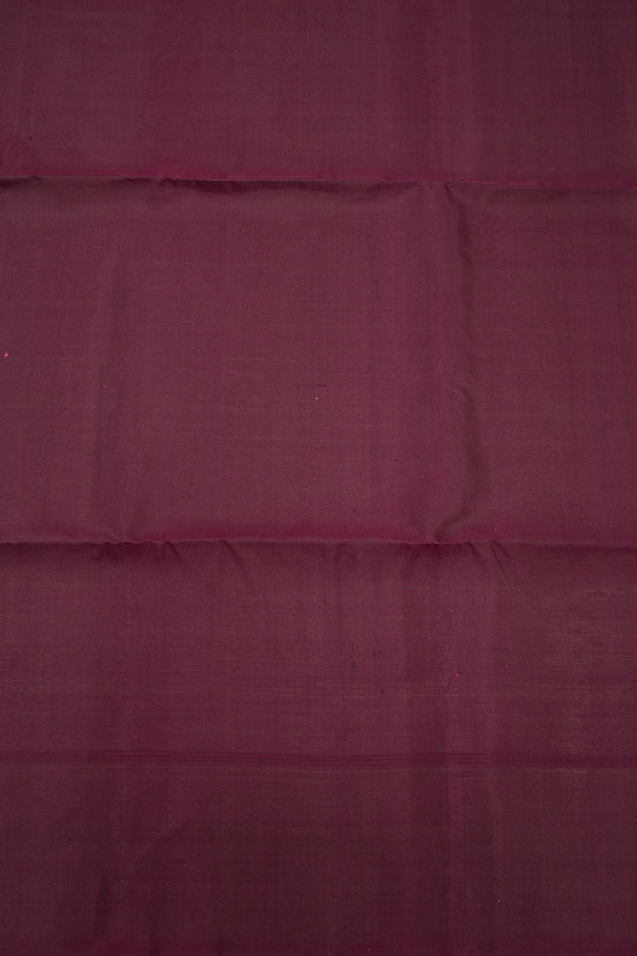 Mauve Handloom Kanjivaram Soft Silk Saree 10073047