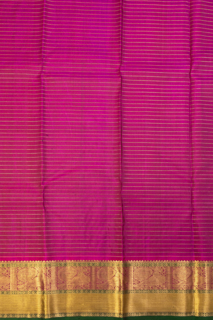 Purple Bridal Kanjivaram Silk Saree 10070604     