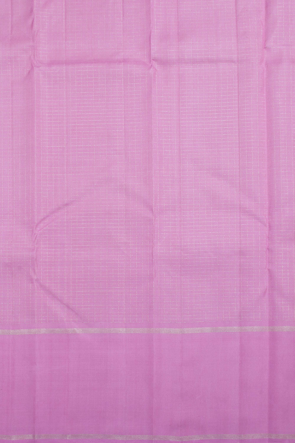 Shell Pink Pure Zari Handloom Kanjivaram Silk Saree 10062489