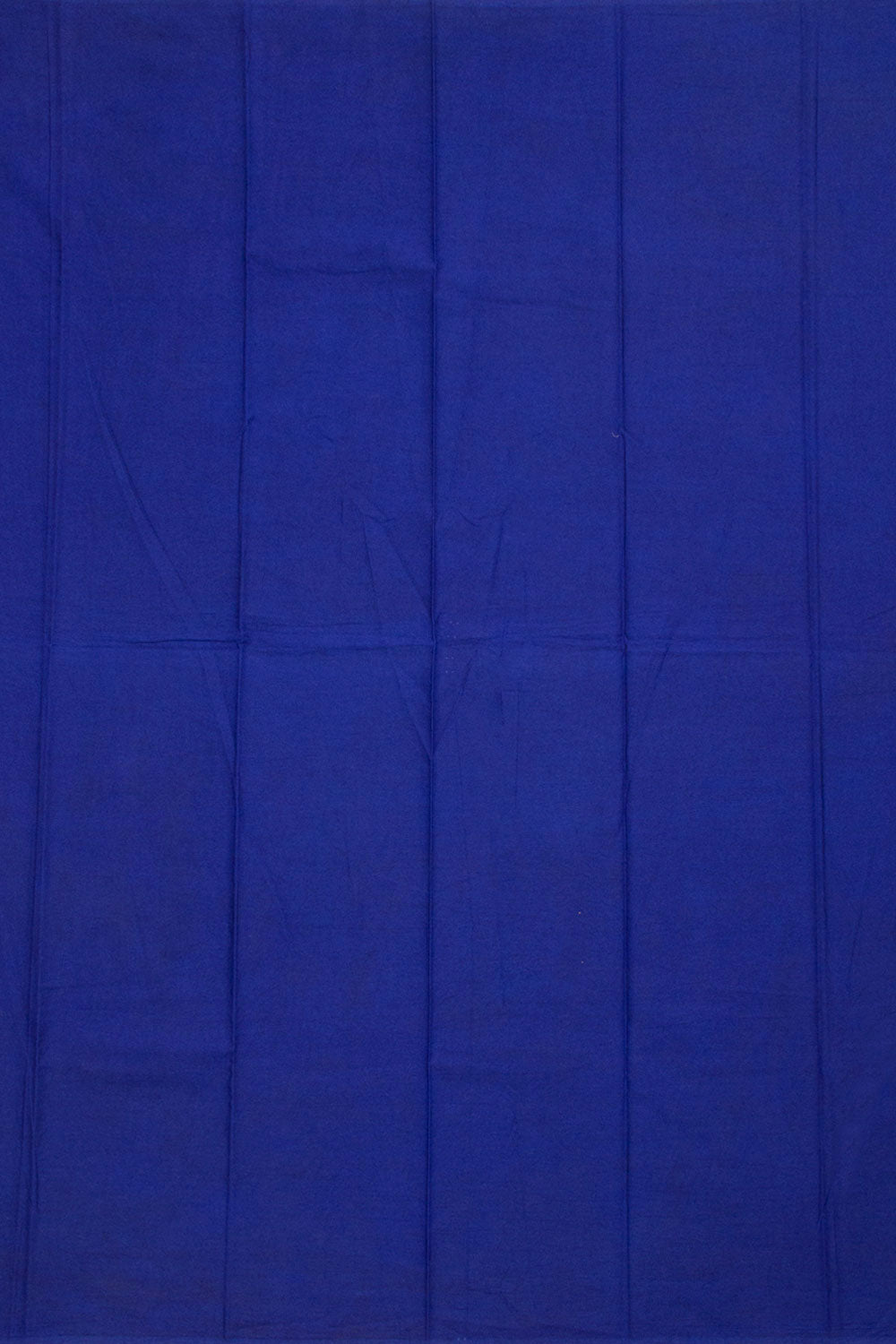 Royal Blue Handcrafted Bandhani Mulmul Cotton Saree 10062531