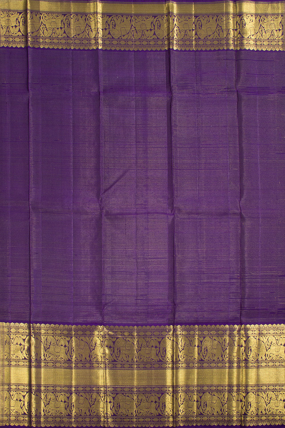 Royal Violet Pure Zari Kanjivaram Silk Saree 10062781