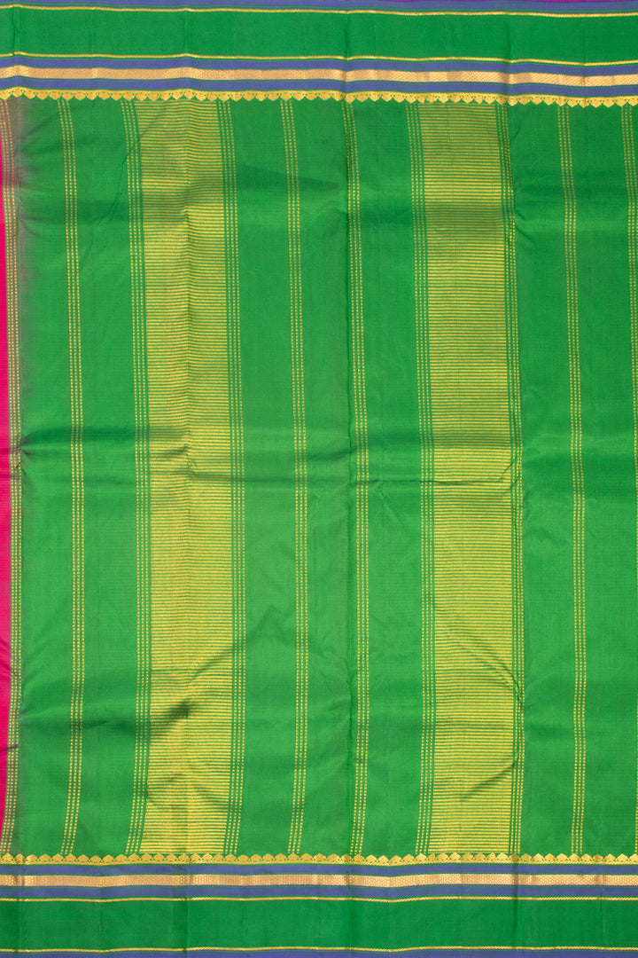 Pink Handloom Kanchipuram Pure Silk Saree 10072805