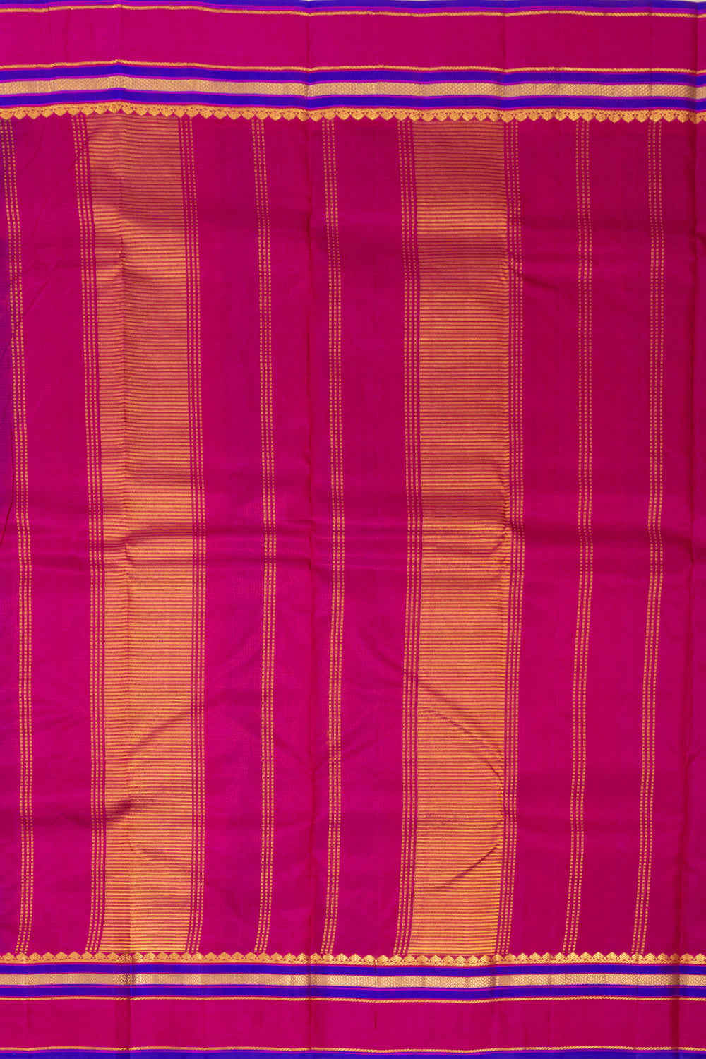 Purple Handloom Kanchipuram Pure Silk Saree 10072860