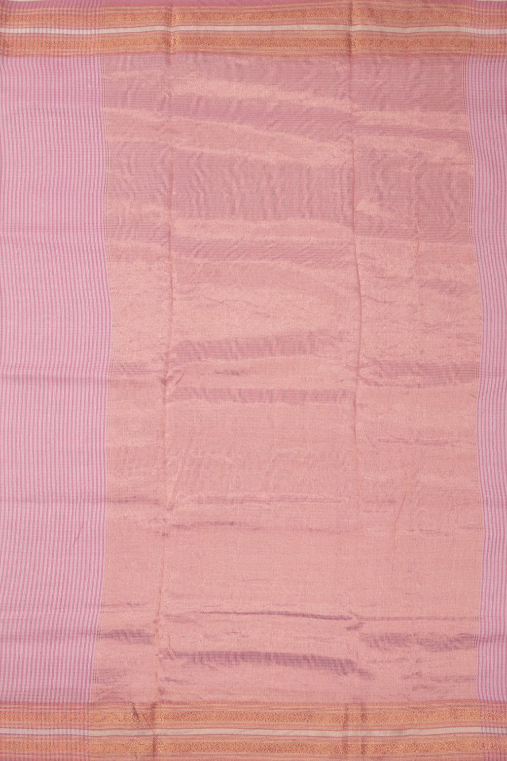 Pink Handloom Maheshwari Silk Cotton Saree 10073133