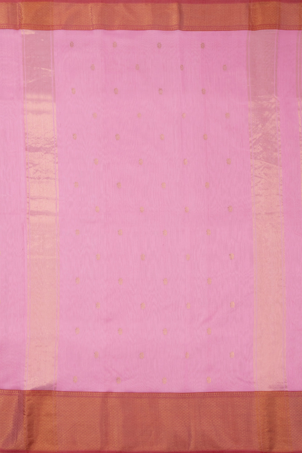 Pink Handloom Maheshwari Silk Cotton Saree 10073141