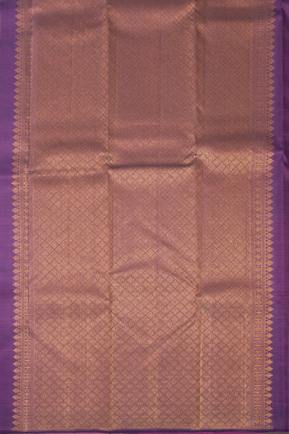 Lavender Light Weight Kanjivaram Pure Silk Saree 10073817