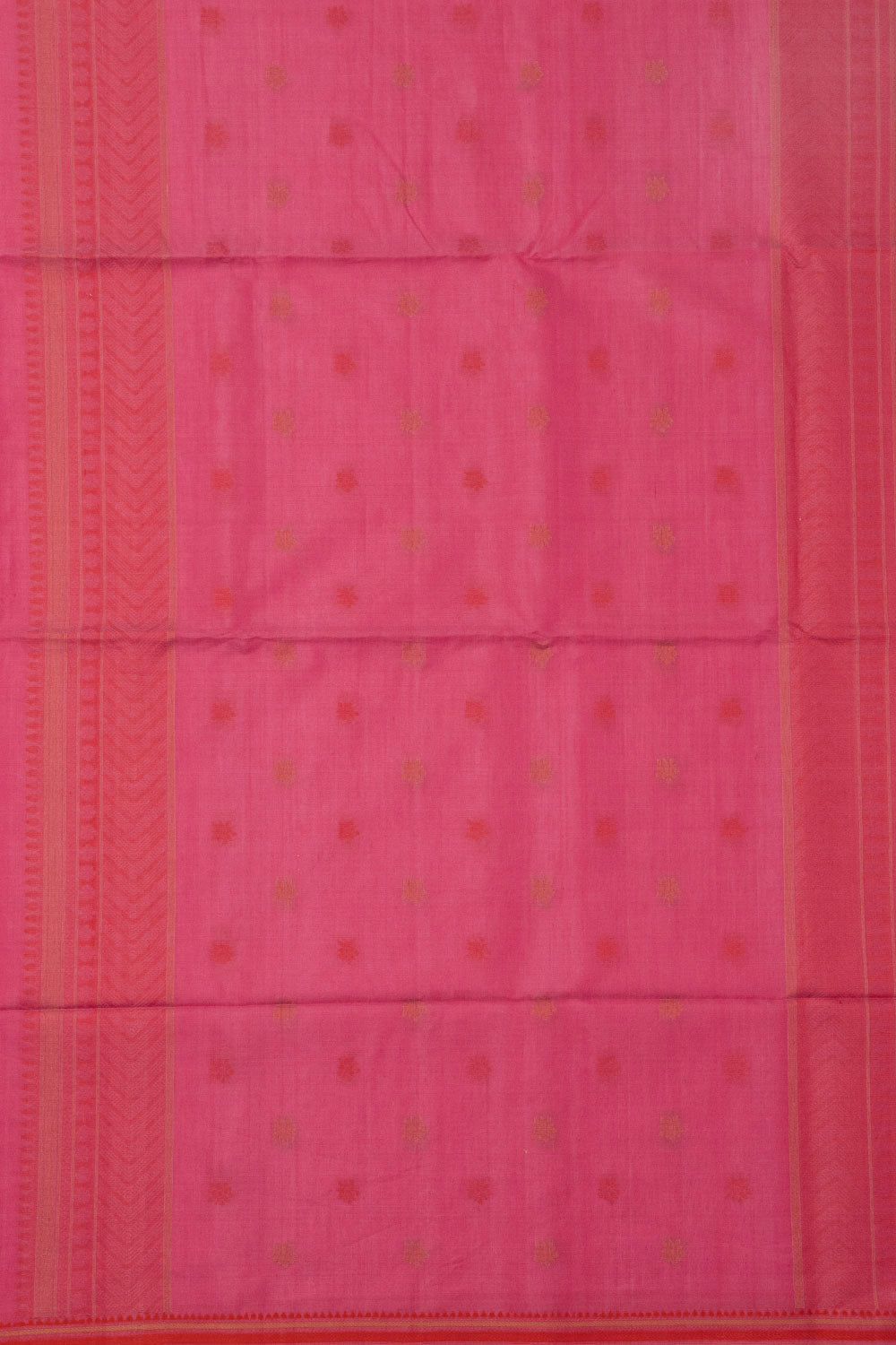 Pink Handloom Kovai Silk Cotton Saree 10073779