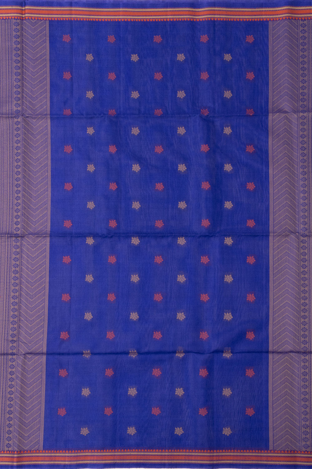 Blue Handloom Kovai Silk Cotton Saree 10073781