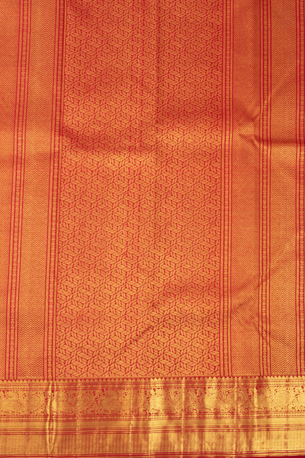 Maroon Handloom Kanjivaram Pure Silk Saree 10073820