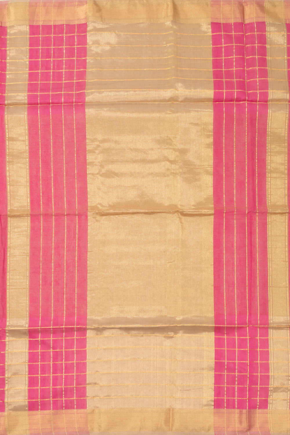 Pink Handloom Maheshwari Silk Cotton Saree 10073134