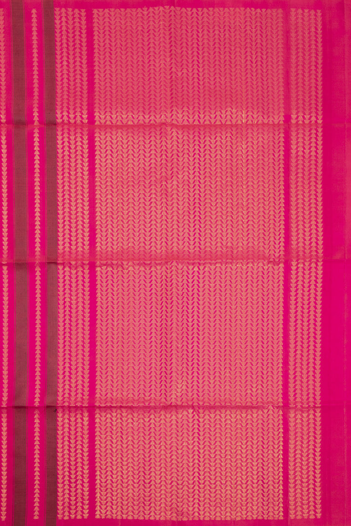 Pink Handloom Kanjivaram Soft Silk Saree 10072787