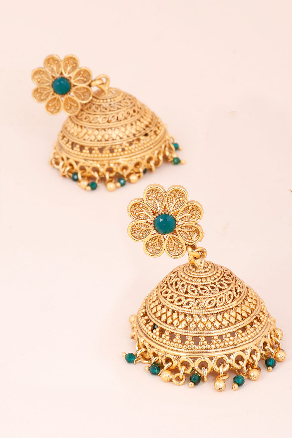 Gold Plated Jhumka Earring