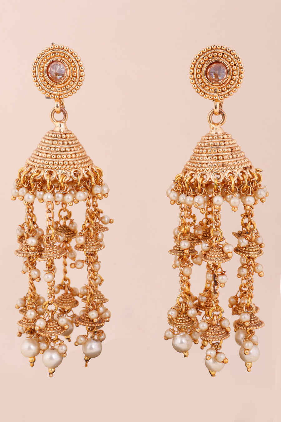 Gold Plated Jhumka Earring