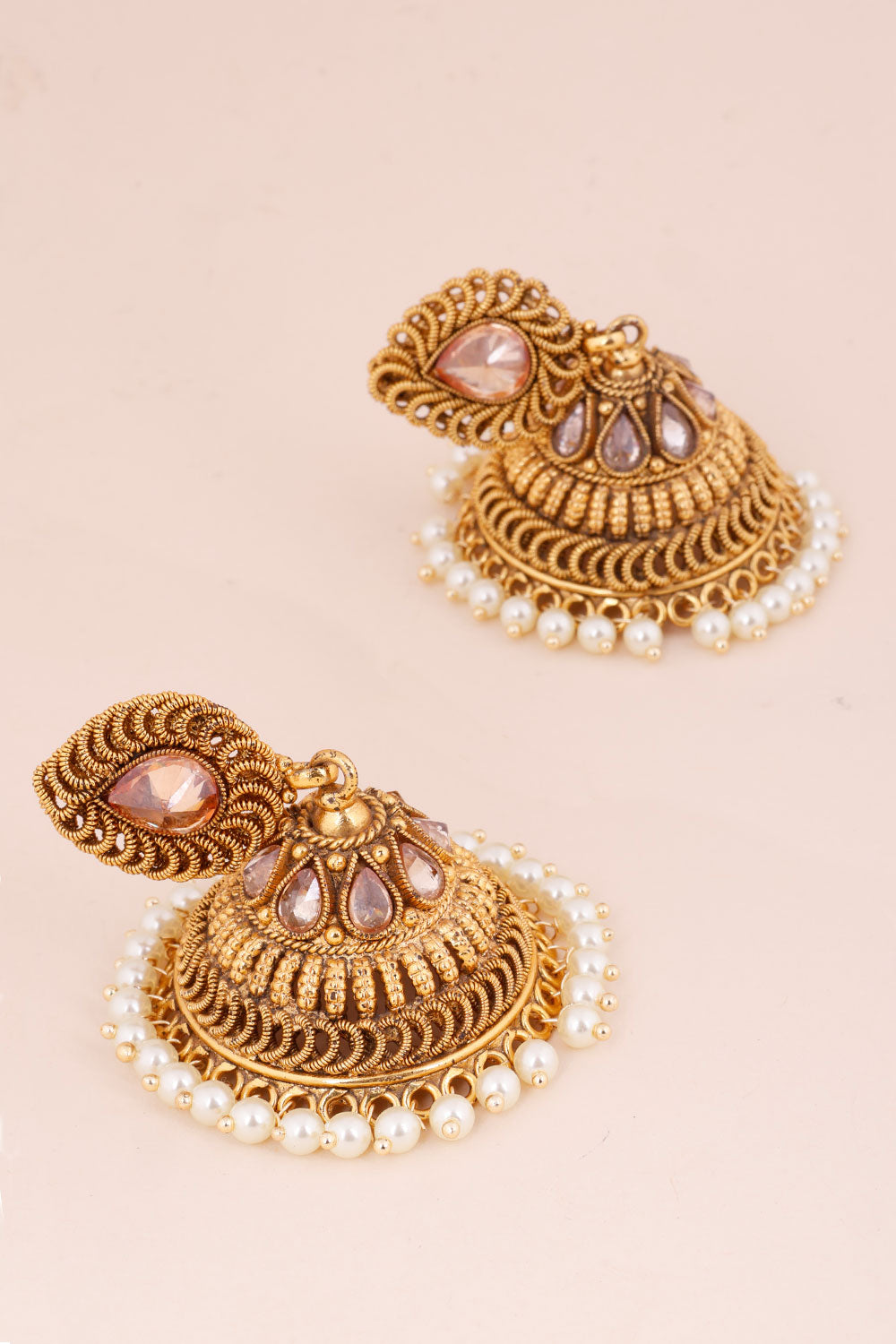 Gold Plated Jhumka Earring