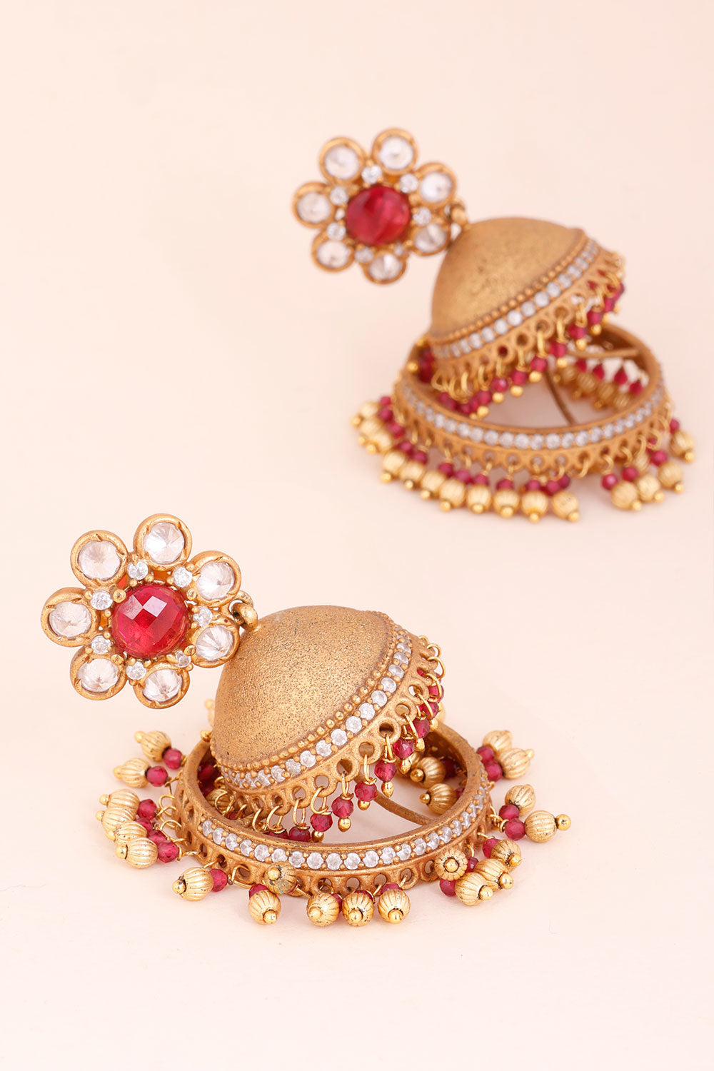 Gold Plated Jhumka Earring