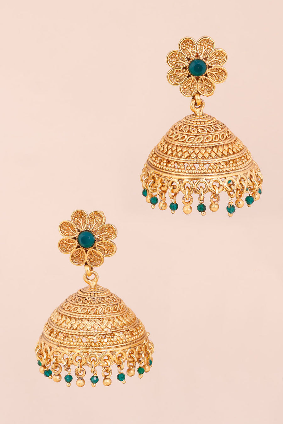 Gold Plated Jhumka Earring