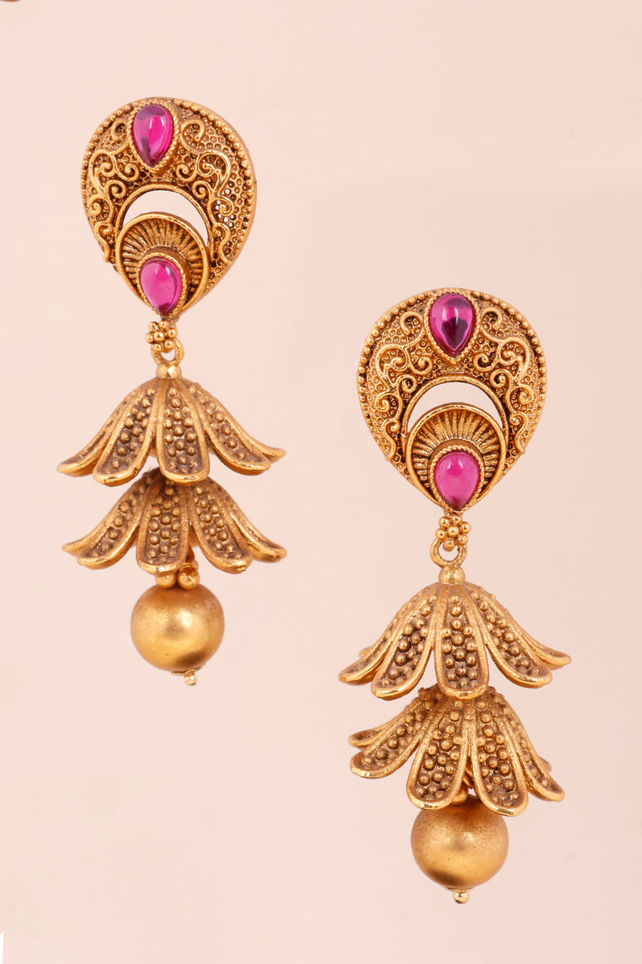 Gold Plated Jhumka Earring