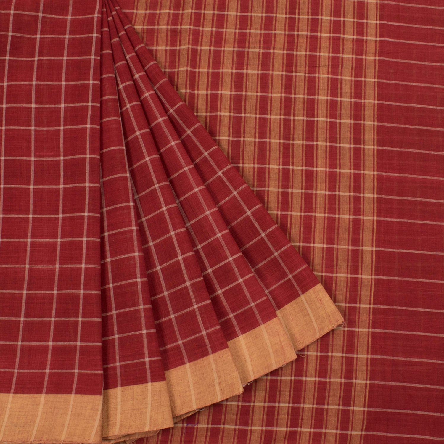 Beautiful Khadi Cotton Handloom Aam Kolka - Exclusive Collection - 3690657