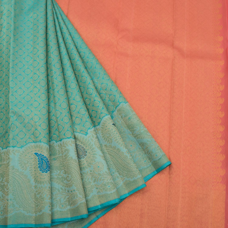 Kanjivaram Pure Zari Silk Saree 10052989