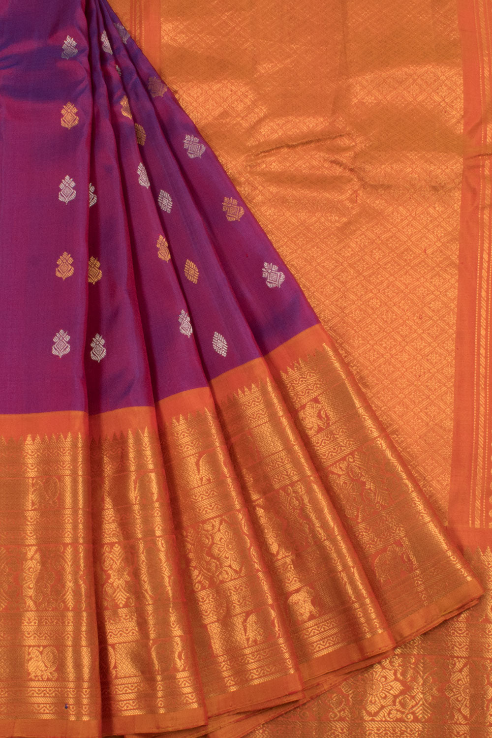 Pure Managalagiri Pattu Saree With Gold Border Extra Ordinary Jari  Work,indian Saree Party Wear Saree,wedding Saree,special Haldi Saree - Etsy  Hong Kong