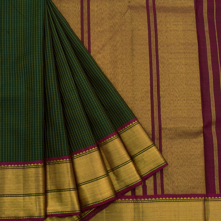 Handloom Pure Zari Kanjivaram Silk Saree 10056396