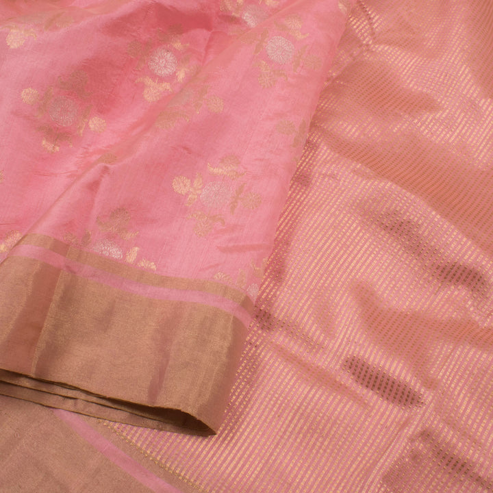 Handloom Chanderi Silk Saree 10055341