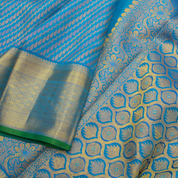 Kanjivaram Pure Zari Silk Saree 10053737