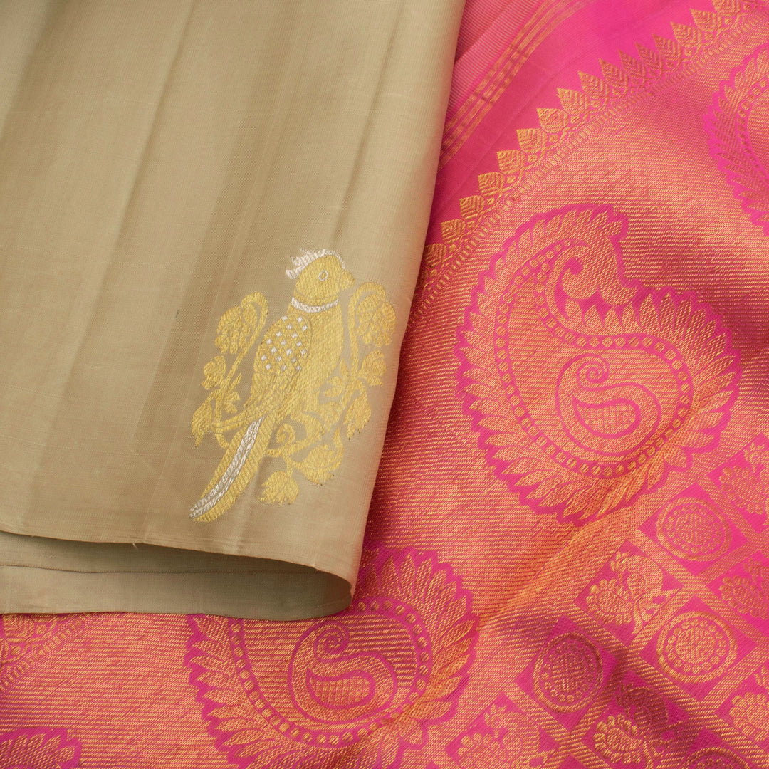 Kanjivaram Pure Zari Silk Saree 10053956