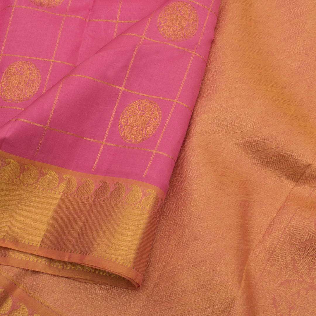 Handloom Pure Zari Kanjivaram Silk Saree 10056109