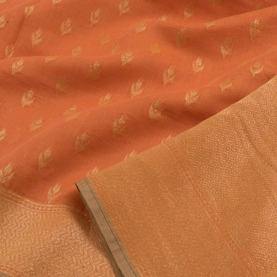 Handwoven Banarasi Silk Cotton Saree 10057146