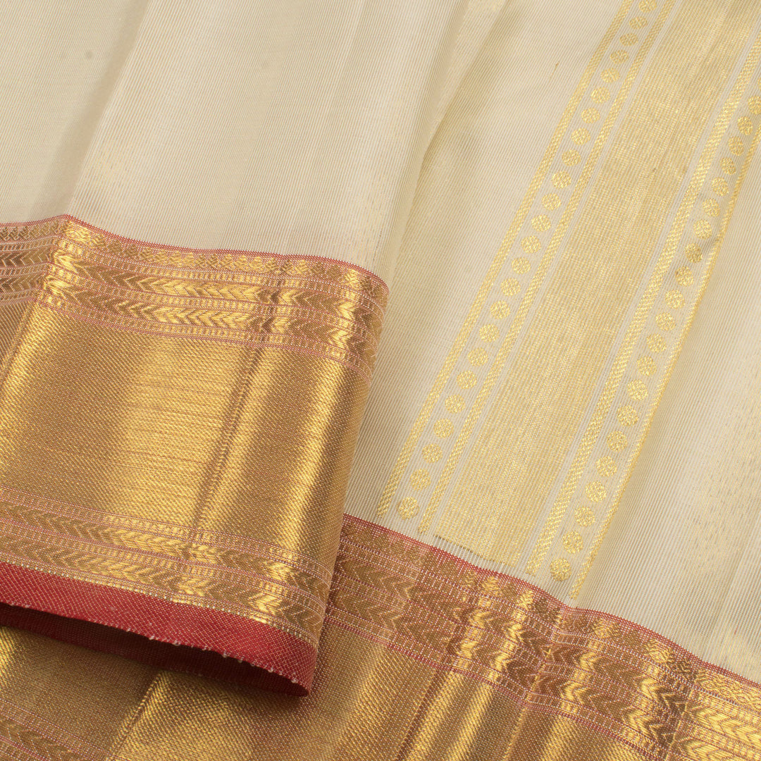 Pure Zari Kanchipuram Tissue Silk Dhoti 10055820