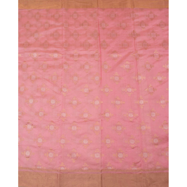 Handloom Chanderi Silk Saree 10055341