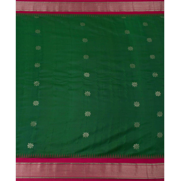 Handloom Gadwal Kuttu Silk Saree 10053921