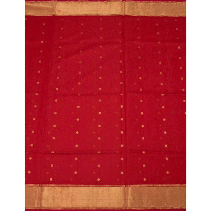 Handloom Chanderi Silk Cotton Saree 10052173