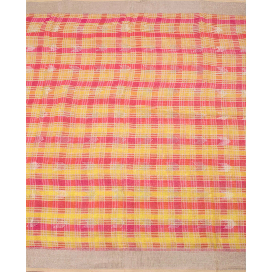 Handloom Linen Saree 10053972