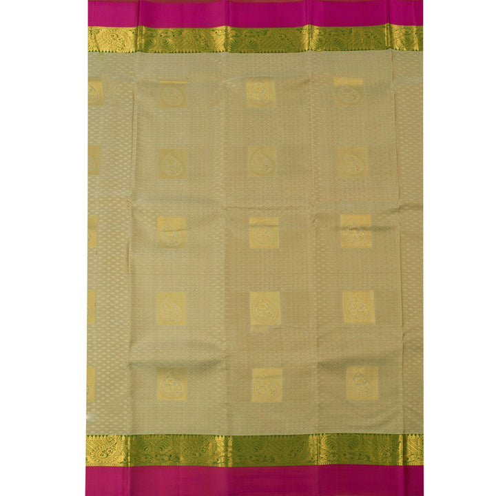 Kanjivaram Pure Silk Jacquard Saree 10054169